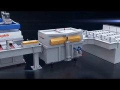 Caixa de filtragem da indústria de fundição de alumínio