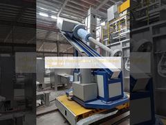 Injetor de Fluxo Rotativo HDR para 2 Fornos de Fundição 380V 15kW