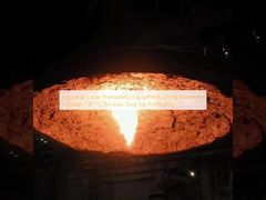 Equipamento industrial de pré-aquecimento de garrafa Potência de elevação cilindro de ar 1.6*1*2.8m Cinza de ferro para pré-aquecimento