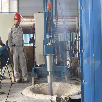 Sistema de desgaseificação e remoção de escória de máquina de injeção de fluxo 0 - 300 mm/S