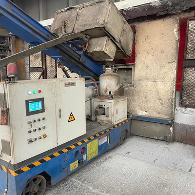 Injetor de fluxo rotativo de isolamento de classe F com velocidade do rotor ajustável de 600 rpm e controlo PLC para tratamento de fusos de alumínio