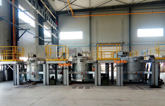 Máquina de desgaseamento de alumínio de tamanho de granularidade ≤ 5 mm, com elevada eficiência de desgaseamento e frequência de 50 Hz