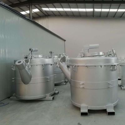 Transferência de Material de Alumínio com Conchas de Transferência de Alumínio Fundido com Queda de Temperatura Inferior a 10°C Certificado ISO 9001 2015 e CE