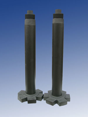 Peças de desgaste Eixo do rotor Balanço Peças de reposição da indústria de alumínio