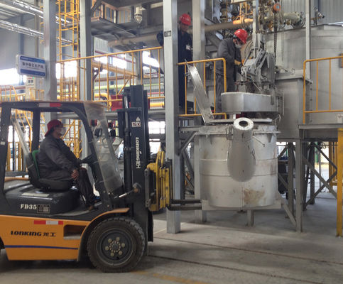 Cylindrical Molten Aluminum Transfer Ladles for Precise Metal Transfer
