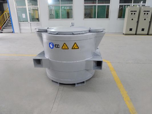Processo da fornalha de arco da concha da capacidade de Grey Forklift 500KG para a carcaça de dado