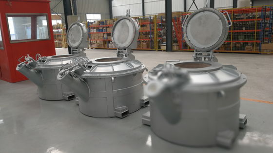 Conchas de alumínio derretidas interurbanas de transferência que molham não a vida útil longa de Refactory