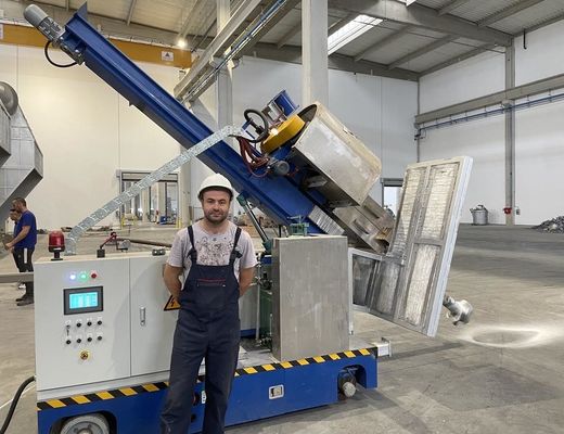Dispositivo de derretedura giratório do injetor HDR-2 para o processo de alumínio derretido da desgaseificação da fornalha