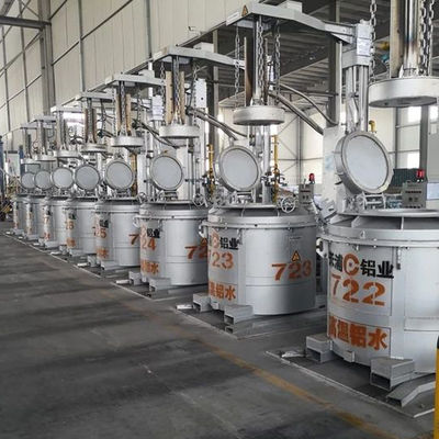 Shell Induction Melting Furnace de alumínio 1 Ton With Electric Induction Heating