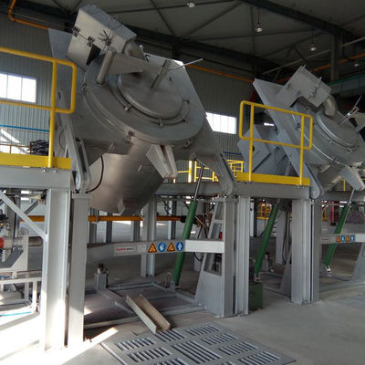 Shell Induction Melting Furnace de alumínio 1 Ton With Electric Induction Heating