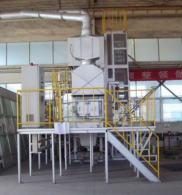 1 fornalha de derretimento de Ton Gas Fired Aluminum Scrap com 4000 quilowatts Shell de alumínio