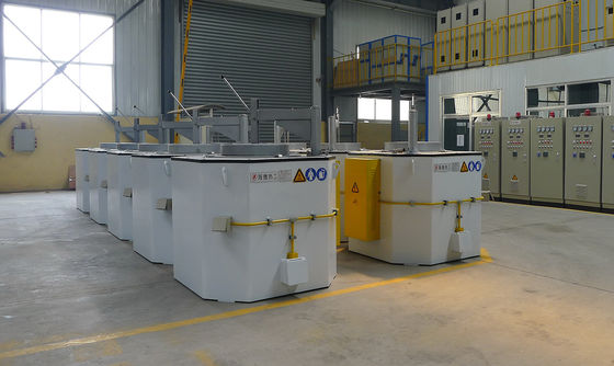 1 Ton Aluminum Scrap Melting Furnace morre carcaça do metal da carcaça