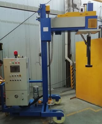Do gás líquido do instrumento de Crystal Display Intelligent Vacuum Degassing do cilindro do argônio equipamento refinador da moldação de alumínio