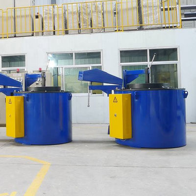 Fornalha de alumínio de derretimento 200 da fundição do Smelt - capacidade 1000kg