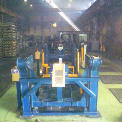Tilter de alumínio eficiente da fornalha para a manipulação do metal derretido