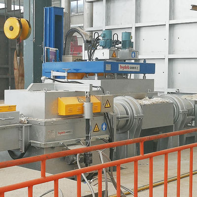 Na linha purificação de alumínio de desgaseificação giratória do equipamento em forma de caixa