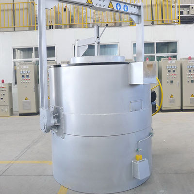 o ar de alumínio elétrico da fornalha de derretimento de 100kg 250kg 500kg 1T IGBT esfriou