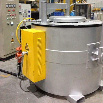 PLC de alumínio de derretimento da fornalha da fundição dos lingotes 200-1000kg do produto