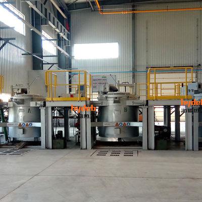 220V/380V Voltage Aluminum Holding Furnace With Molybdenum Disilicide Heating Element And Carbon Steel (Furno de retenção de alumínio de 220V/380V)
