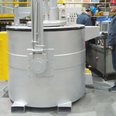 Fornalha de derretimento de alumínio industrial para a fusão do metal