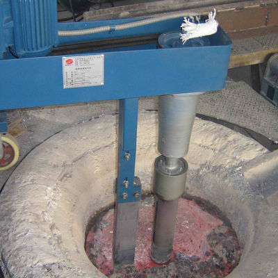 Sistema de desgaseificação e remoção de escória de máquina de injeção de fluxo 0 - 300 mm/S