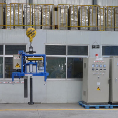 Máquina automotora de injeção de fluxo de refino de alumínio AC220V/50Hz para automação industrial