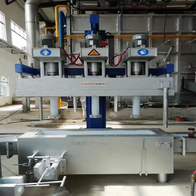 Sistema de desgaseificação de alumínio on-line de 100 a 600 rpm com superfície de proteção externa