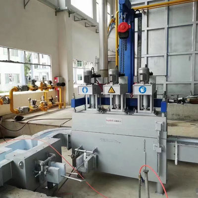 Sistema de desgaseificação de alumínio on-line de 100 a 600 rpm com superfície de proteção externa