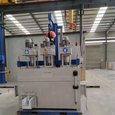 Máquina de desgaseificação de alumínio de forno de tratamento térmico 40% 100 - 600 rpm Velocidade do rotor