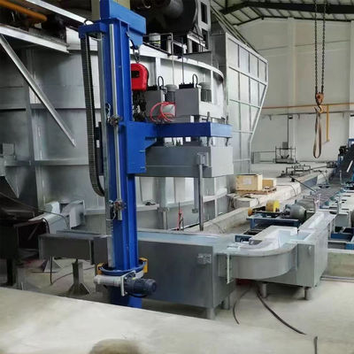 Unidade de desgaseificação rotativa em linha 100 - 600rpm para fundição de alumínio