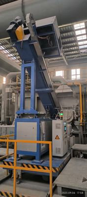 Unidade de desgaseamento rotativo de aço inoxidável eficiente para fundição de alumínio