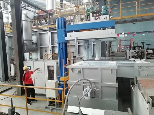 Máquina de desgaseamento de alumínio de 25 t/h, volume máximo de processamento de líquidos, com 3 fases e 0 ‰ 99 min de tempo de refino