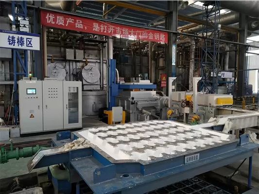 Máquina de desgaseamento de alumínio de 25 t/h, volume máximo de processamento de líquidos, com 3 fases e 0 ‰ 99 min de tempo de refino