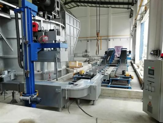 Rotor e eixo de desgaseamento de grafite de alta pureza de refino com 3000 kg de peso total da máquina ≥ 99,996% Pureza de gás refinado