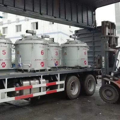 Intervalos de temperatura personalizados Ladeiras de transferência de alumínio fundido com cabo