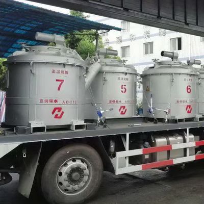 2000kg Capacidade de transferência de alumínio fundido