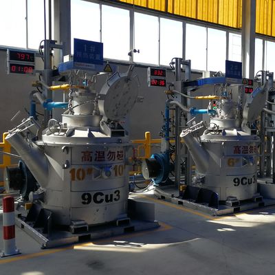 500 - 3000 kg Ladeira de transferência de alumínio fundido para fundição a pressão de alumínio