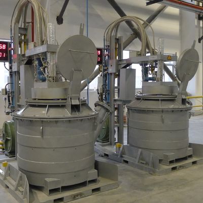 Tipo de cadinho de transferência de alumínio fundido para fábrica de fundição por pressão