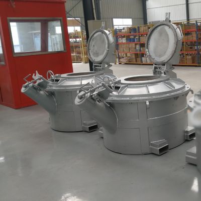 Tipo de cadinho de transferência de alumínio fundido para fábrica de fundição por pressão