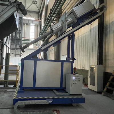 Máquina de desgaseamento de alumínio fundido de 380 V concebida para um fio de alimentação com diâmetro mm2 ≥ 2.5