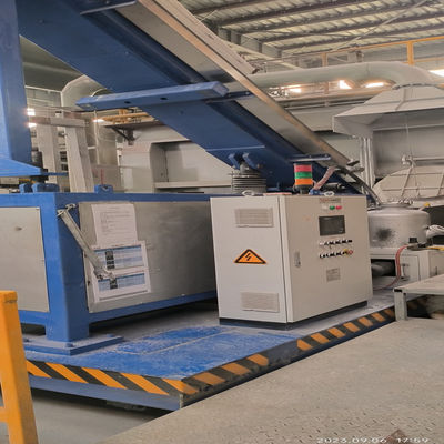Máquina de desgaseamento de alumínio fundido ajustável com pressão de gás refinado para controlo do tamanho das partículas do fluxo de refino