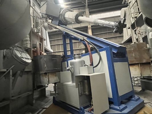 Os sistemas de desgaseamento e fluxo de alumínio garantem operações consistentes e eficientes de desgaseamento e fluxo