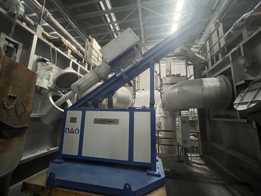 Os sistemas de desgaseamento e fluxo de alumínio garantem operações consistentes e eficientes de desgaseamento e fluxo