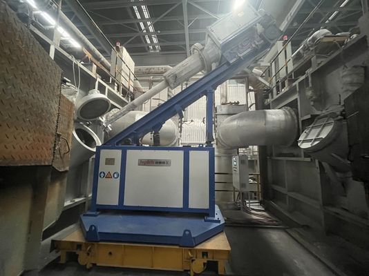 Os sistemas de desgaseamento e fluxo de alumínio garantem operações consistentes e eficientes de desgaseamento e fluxo