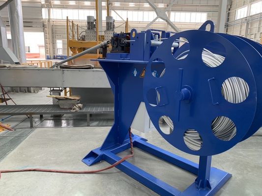 AlTiB Rod Feeding Unit 2 Rod Feeding Regulação de velocidade sem passo de frequência variável
