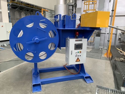 Componente de baixa tensão de Zhengtai Motor Power Rod Feeding Unit 8-13mm Rod Diameter For AlTiB Rod