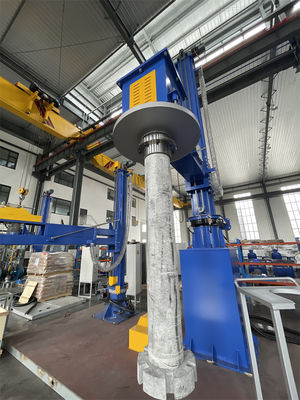 Rotor e eixo de desgaseamento de grafite de alta pureza de refino com 3000 kg de peso total da máquina ≥ 99,996% Pureza de gás refinado