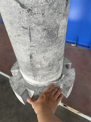 0.1-0.6MPa Máquina de Desgaseamento de Alumínio Lanuder de Pressão com Cálculo de Fluxo de 0,5-3 m3/H