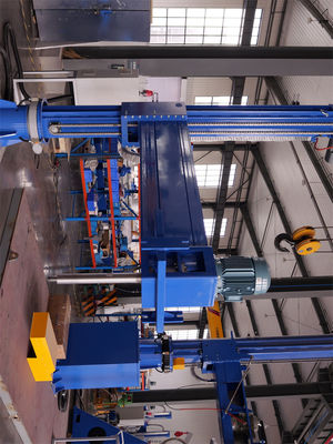 Máquina de desgaseamento e purificação de alumínio líquido fundido