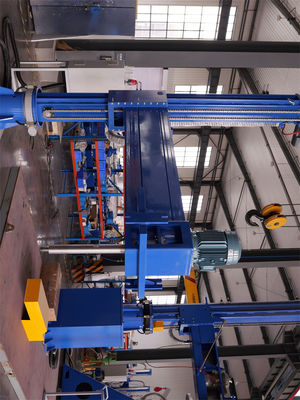 Máquina de desgaseamento e purificação de alumínio líquido fundido